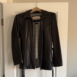 Pelle Studio Black Leather Jacket